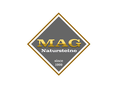 Logo Entwurf MAG Natursteine